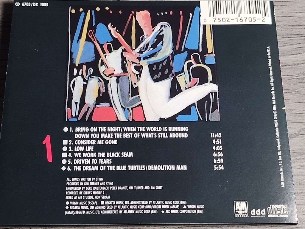 Sting - Bring On The Night 1, Ophalen of Verzenden, Zo goed als nieuw
