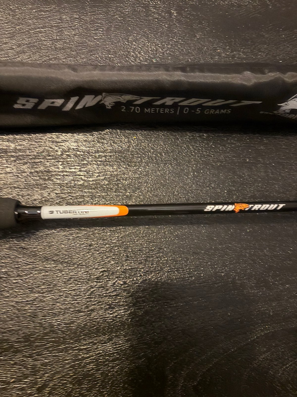 NIEUW Tubertini spintrout 2.70m 0-5gr forelshop, Ophalen, Nieuw, Werphengel
