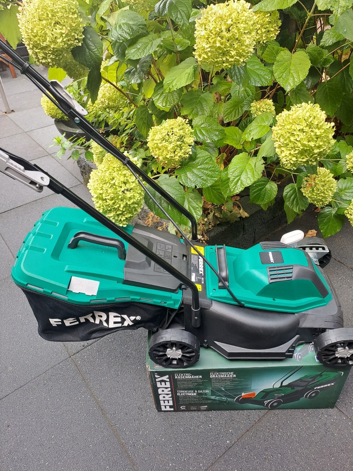 Ferrex Elektrische Grasmaaier, Tuin en Terras, Cirkelmaaier, Elektrische grasmaaier, Ferrex, Nieuw