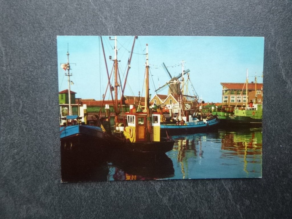Texel, Oudeschild, haven/boten, Verzenden, 1980 tot heden, Ongelopen, Waddeneilanden