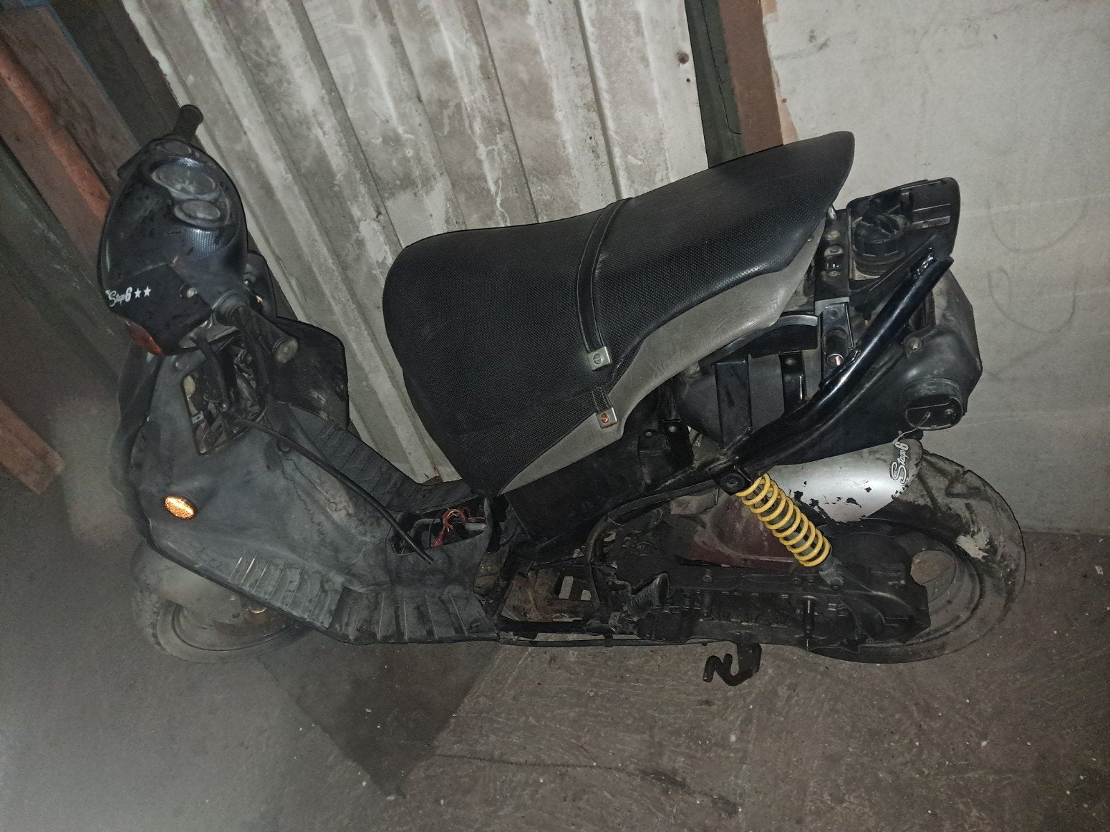 suzuki katana 50 lc, Ophalen