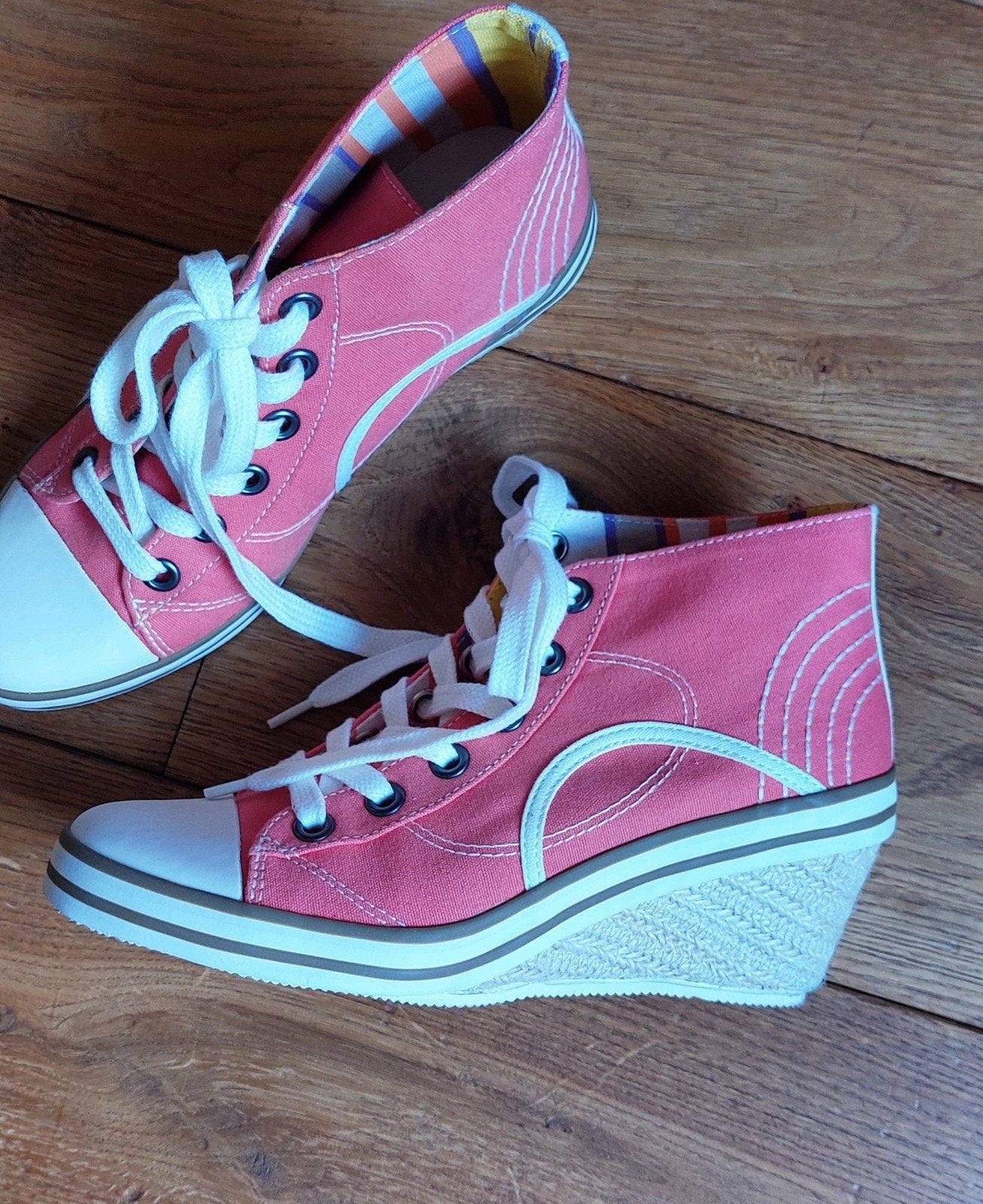 HOBBS Sneakers Gympen met sleehak, Kleding | Dames, Schoenen, Ophalen of Verzenden, Roze, HOBBS, Sneakers of Gympen