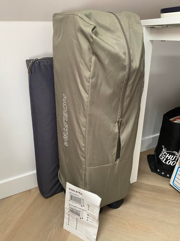 Koelstra Travel Sleeper T5 campingbed met Topmark Matras, Ophalen, Zo goed als nieuw, Reisbedje