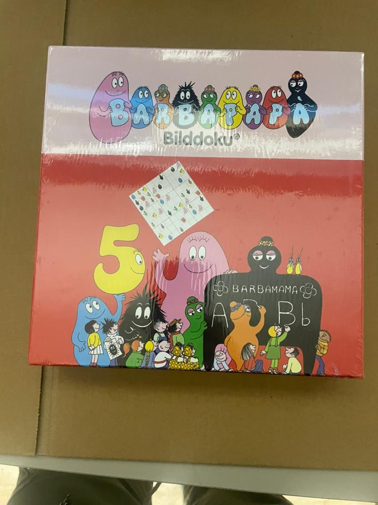 Partij 50x Barbapapa Bilddoku Sudoku - Educatief Puzzelspel, Hobby en Vrije tijd, Een of twee spelers, Ophalen, Nieuw