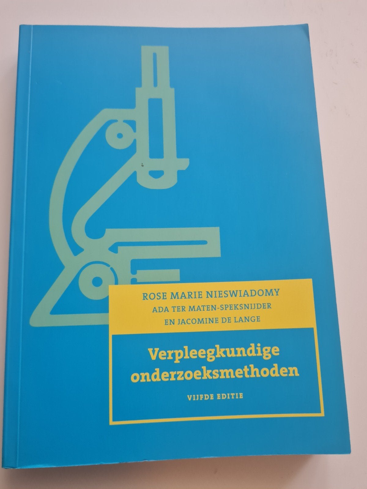 R.M. Nieswiadomy - Verpleegkundige onderzoeksmethoden, Boeken, Ophalen of Verzenden, Zo goed als nieuw, R.M. Nieswiadomy, Nederlands