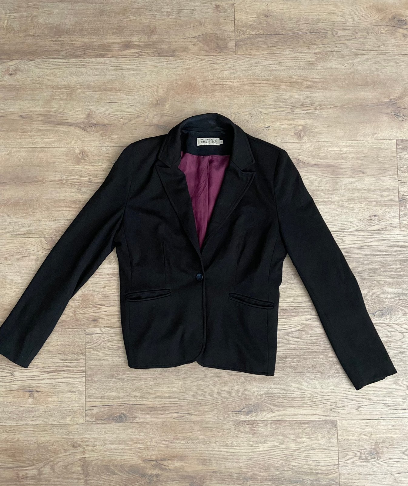 Sissy Boy zwarte dames blazer / jasje maat XL, Kleding | Dames, Zwart, Maat 46/48 (XL) of groter, Sissy-Boy, Ophalen of Verzenden