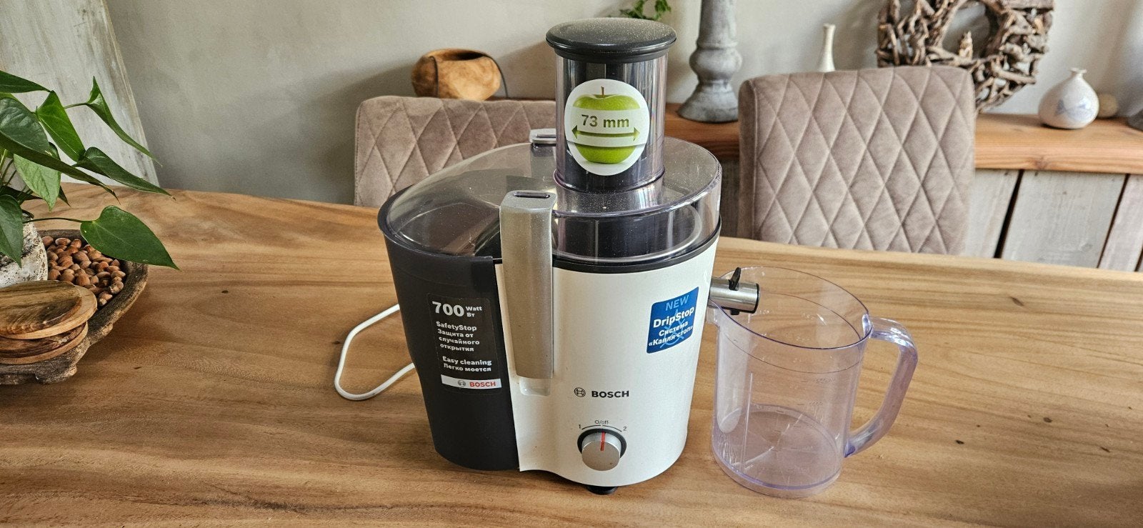 Bosch MES25A0, Ophalen, Zo goed als nieuw, Elektrisch, Sapcentrifuge