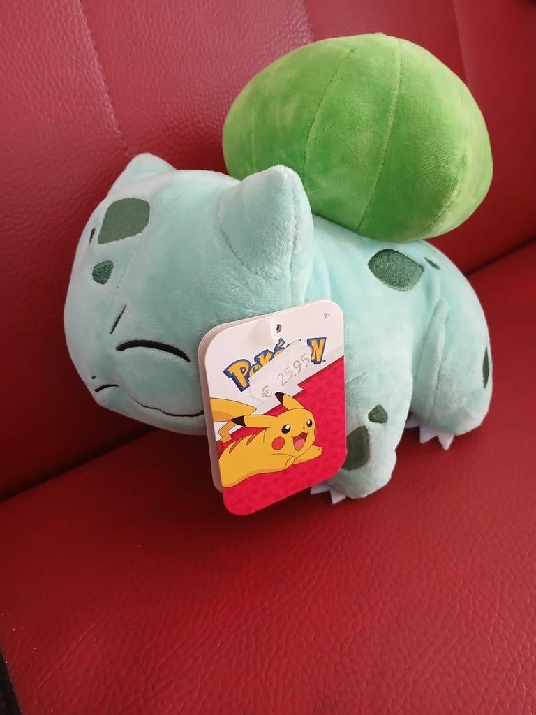 Nieuwe Pokémon Bulbasaur Knuffel met label, Kinderen en Baby's, Speelgoed | Knuffels en Pluche, Groen, Overige typen, Nieuw, Ophalen of Verzenden
