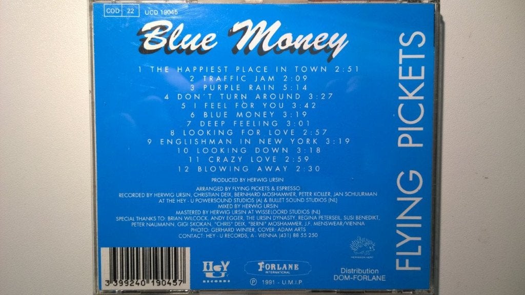 The Flying Pickets - Blue Money, Ophalen of Verzenden, Zo goed als nieuw, Pop, Album