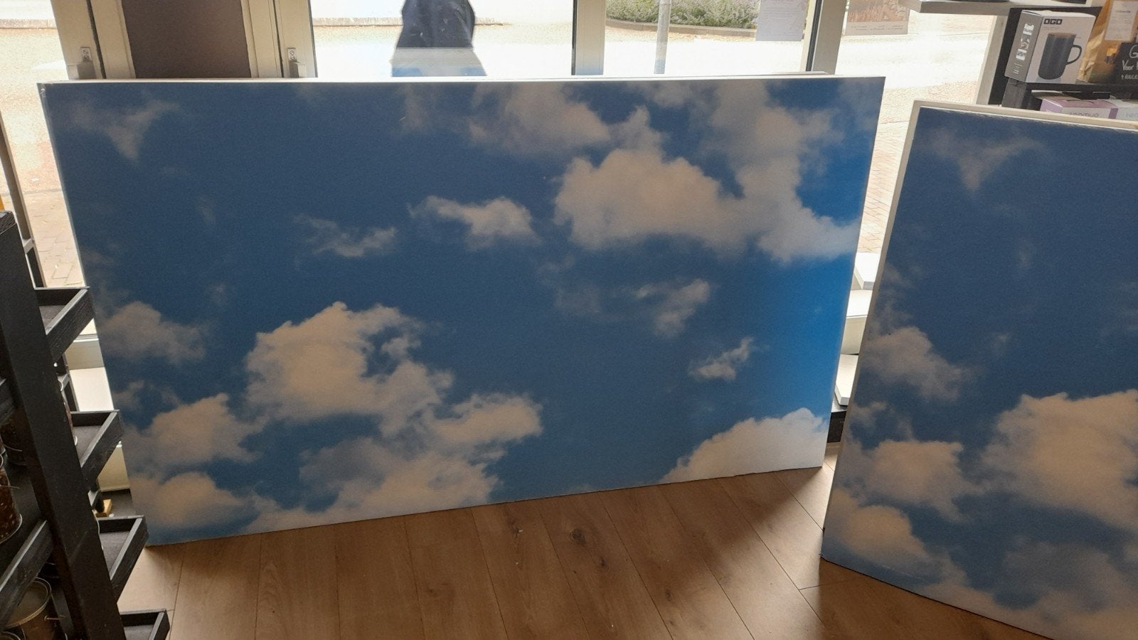 Mooie plafondpanelen isolatie wolken patroon lucht, Ophalen, Overige materialen, Minder dan 4 cm, 15 m² of meer