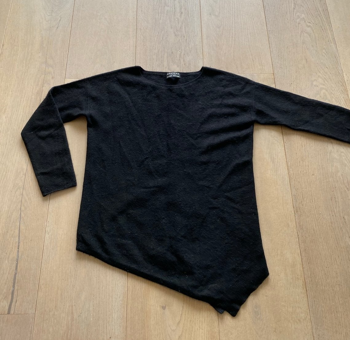 Repeat  38 cashmere, Ophalen of Verzenden, Zo goed als nieuw, Maat 38/40 (M), Zwart