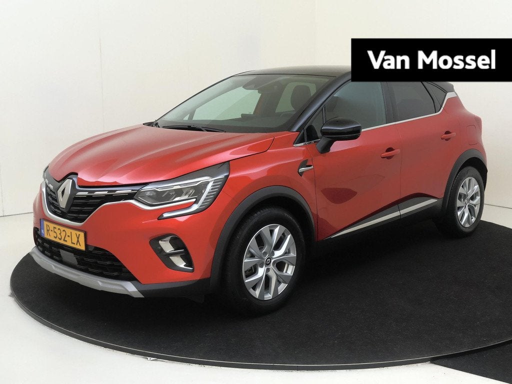 Renault Captur E-Tech Plug-in Hybrid 160 Intens | Automaat |, Auto's, Renault, Gebruikt, Leder en Stof, Bedrijf, Hybride Elektrisch/Benzine