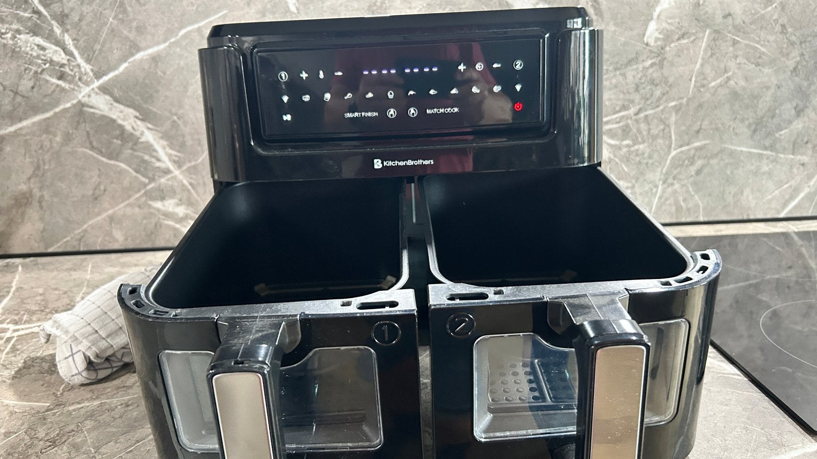 Foto 10 van KitchenBrothers Airfryer met dubbele manden