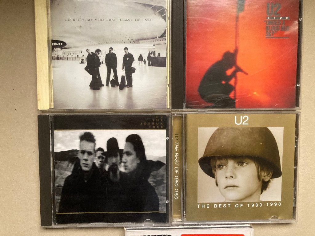 T.K. nog 5 CD's van U2 Zie actuele lijst, Ophalen of Verzenden, Gebruikt, Pop