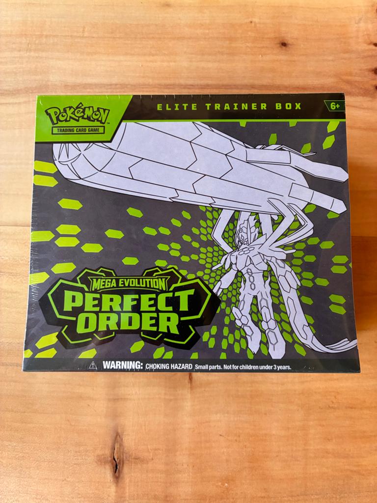 Mega Evolution Perfect Order Elite Trainer Box, Ophalen of Verzenden, Nieuw, Overige typen