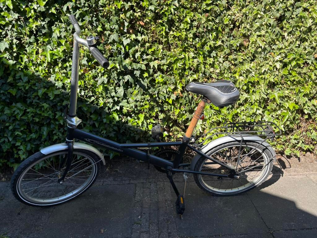 Vouwfiets, opknapbeurt nodig!, Ophalen, Gebruikt, Totaal opvouwbaar, Terugtraprem