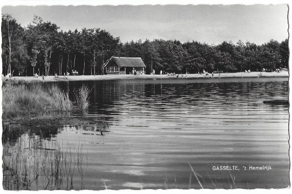 Gasselte, 't Hemelrijk. Opruimingskaart, Verzenden, 1960 tot 1980, Gelopen, Drenthe