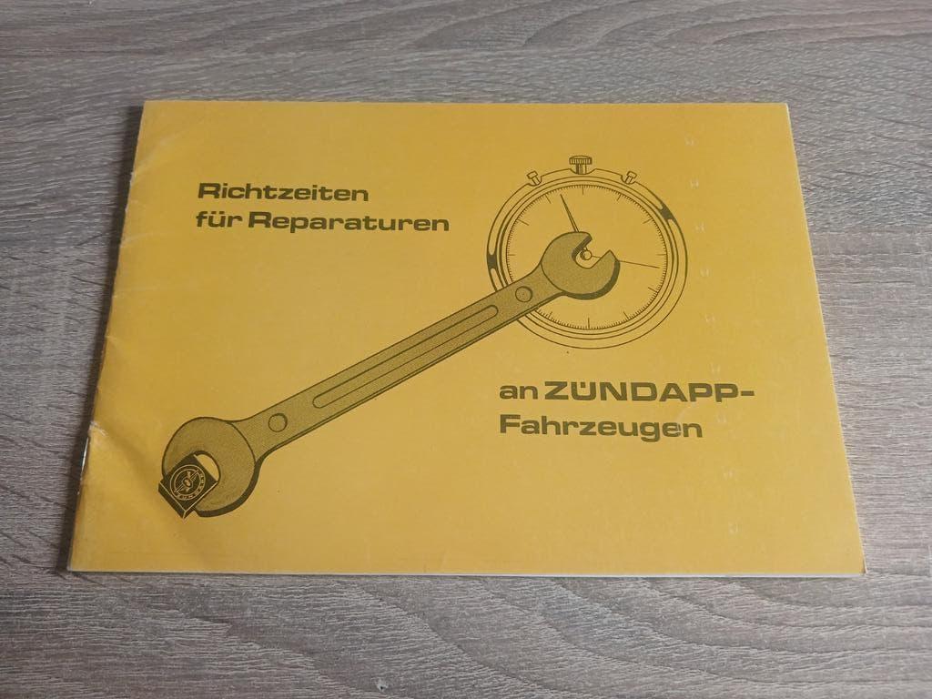 Richtzeiten an Zundapp Fahrzeugen 446,521,529,530,561, Verzenden, Gebruikt