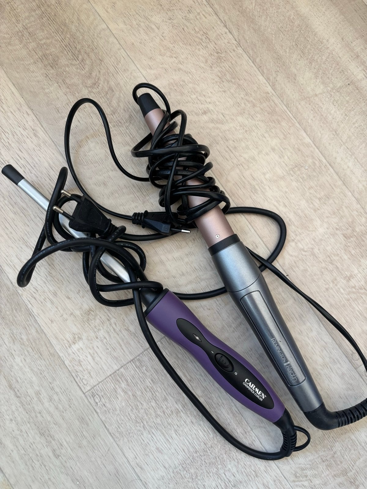 Twee krultangen: Remington en Carmen (ook los te koop), Ophalen, Zo goed als nieuw, Haarverzorging