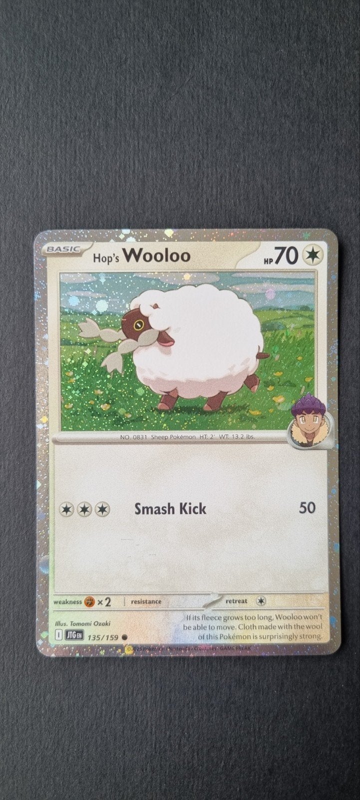 Hop's Wooloo JTG 136 excellent, Ophalen of Verzenden, Gebruikt, Losse kaart