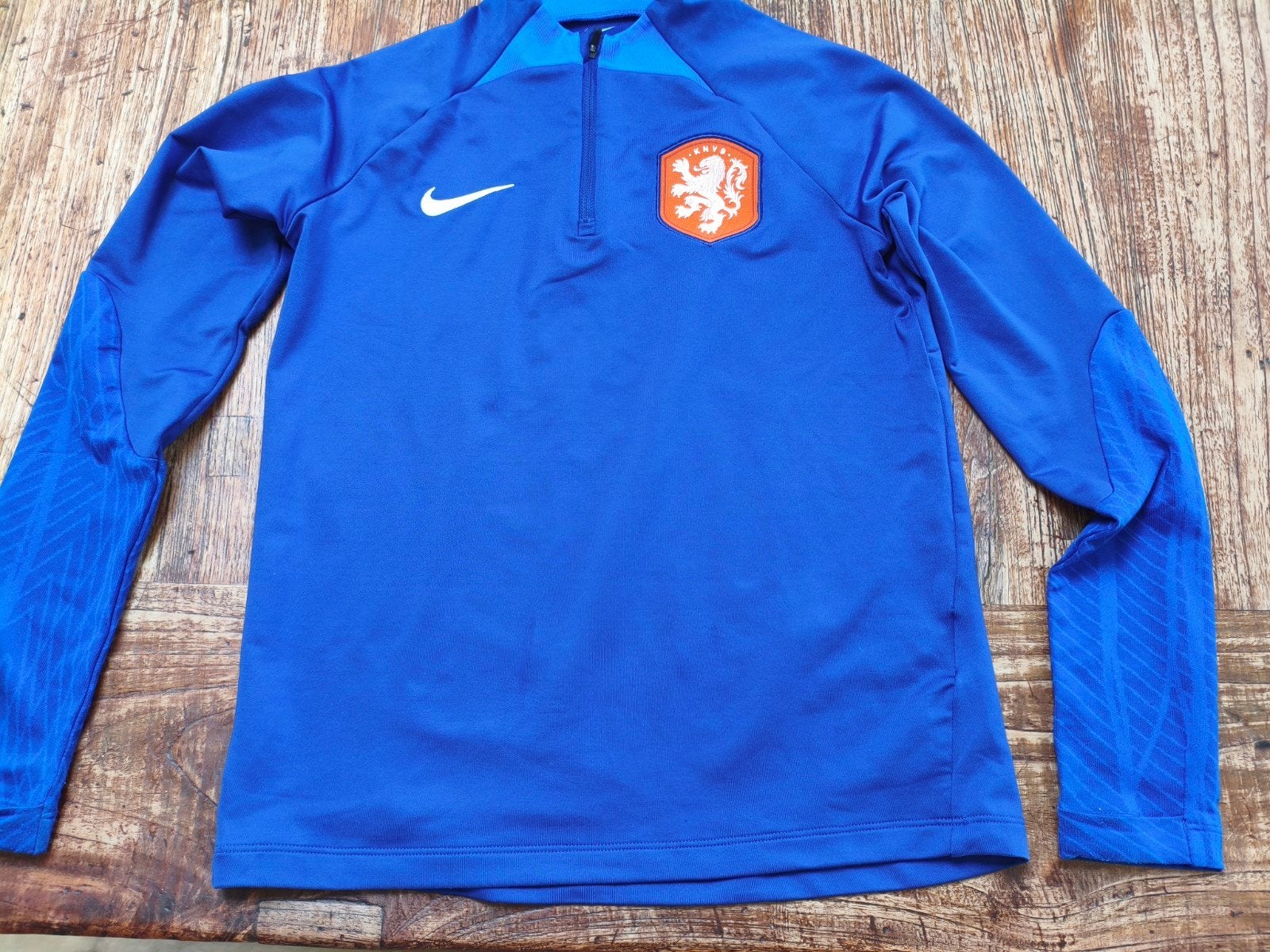 Nederlands elftal trainings sweater 152-158, Jongen of Meisje, Sport- of Zwemkleding, Ophalen of Verzenden, Zo goed als nieuw
