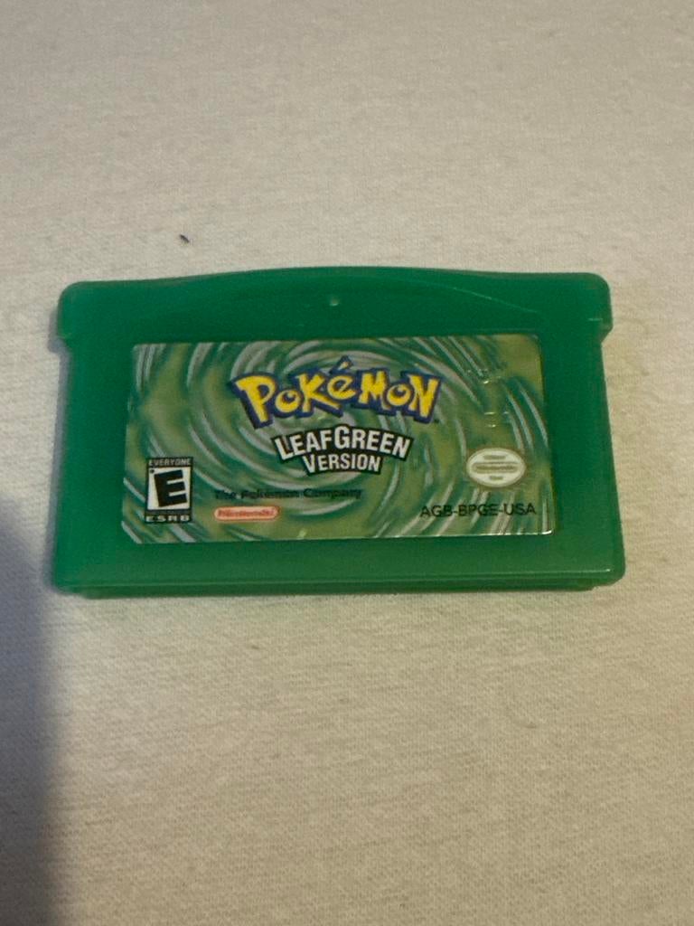 Pokémon Leaf Green Version GBA - Origineel & Werkend, Spelcomputers en Games, Games | Nintendo Game Boy, Gebruikt, 1 speler, Ophalen of Verzenden