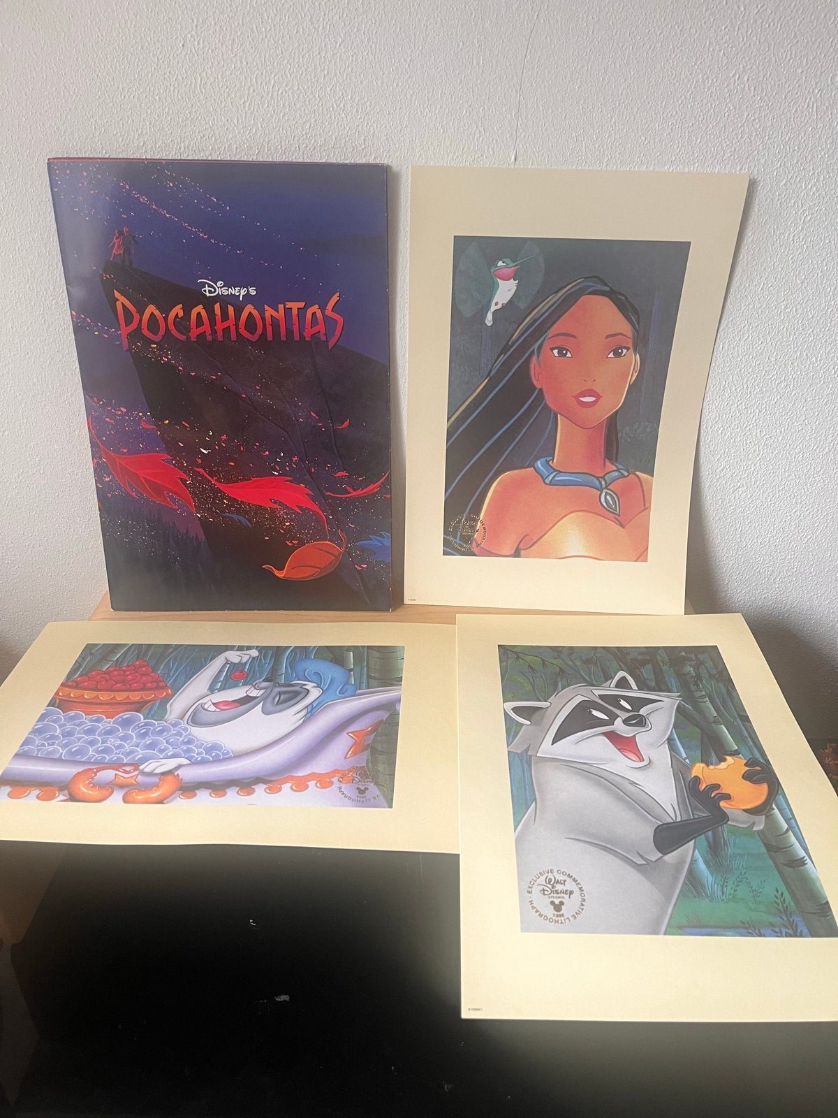 Disney's Pocahontas Lithografie Disney Video, Ophalen of Verzenden, Zo goed als nieuw