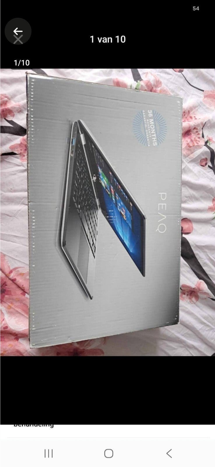 PEAQ PNB T2011-ION3 360 Laptop - 11.6 inch, 2GB RAM, Computers en Software, Ophalen, PEAQ, Gebruikt, Minder dan 4 GB