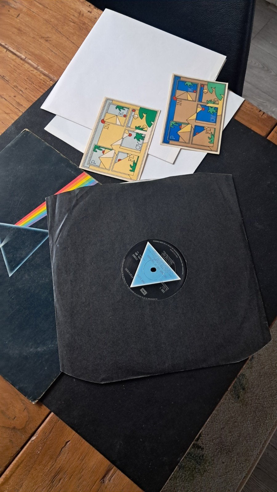 Pink Floyd - The Dark Side of the Moon LP (1973), Cd's en Dvd's, Vinyl | Pop, LP, Rock, Gebruikt, Ophalen of Verzenden