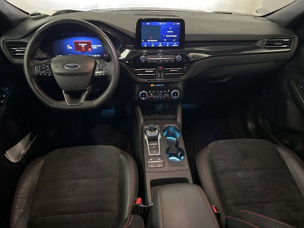 Ford Kuga 2.5 PHEV ST-Line X I 360 I Trekhaak I Elek. A Kl, Auto's, Ford, Gebruikt, Zwart, 4 cilinders, Zwart