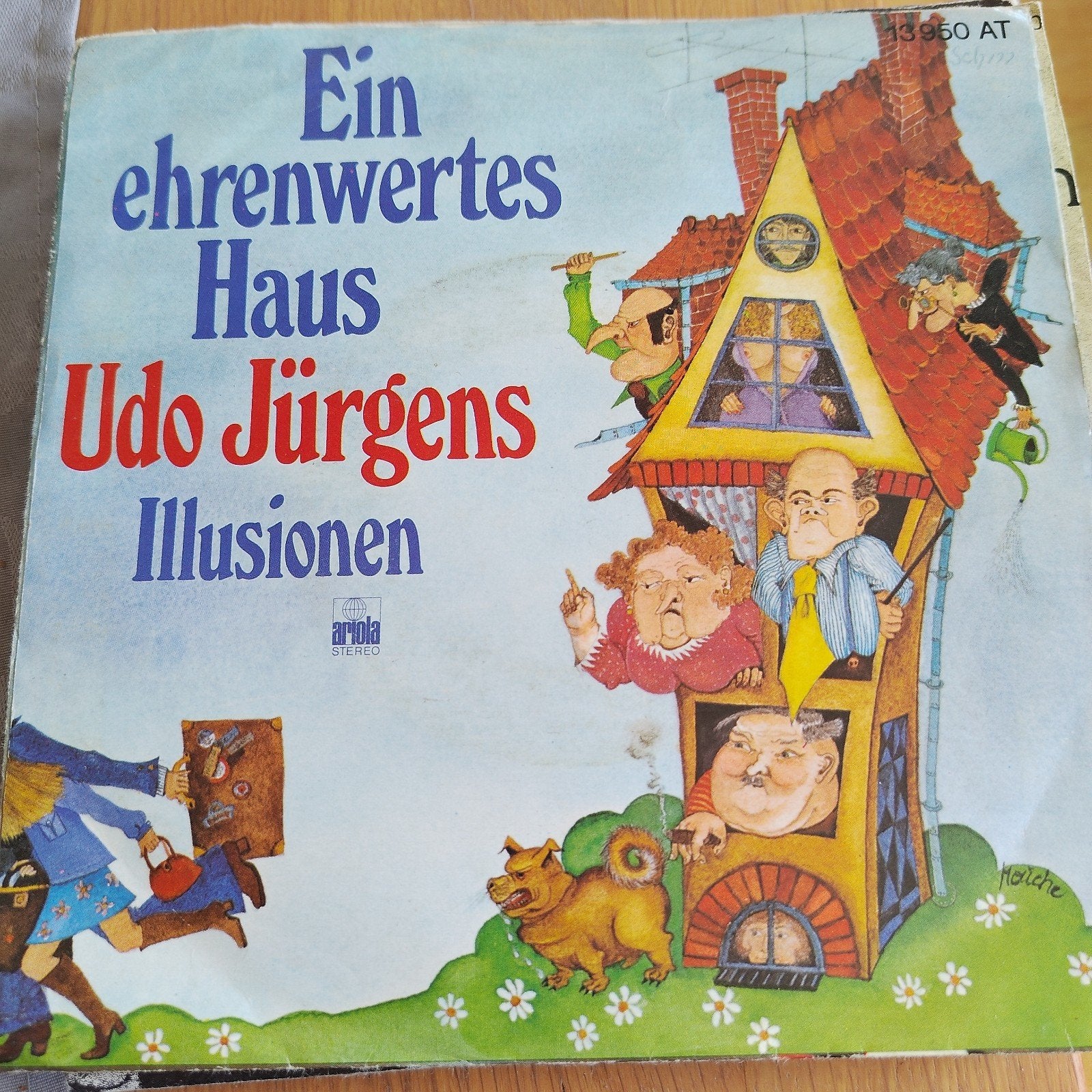 Udo Jürgens - Ein Ehrenwertes Haus / Illusionen (Vinyl), Ophalen of Verzenden, Gebruikt, 7 inch, EP