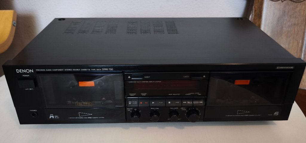 Cassette tape recorder Denon DRW-750, Ophalen of Verzenden, Denon