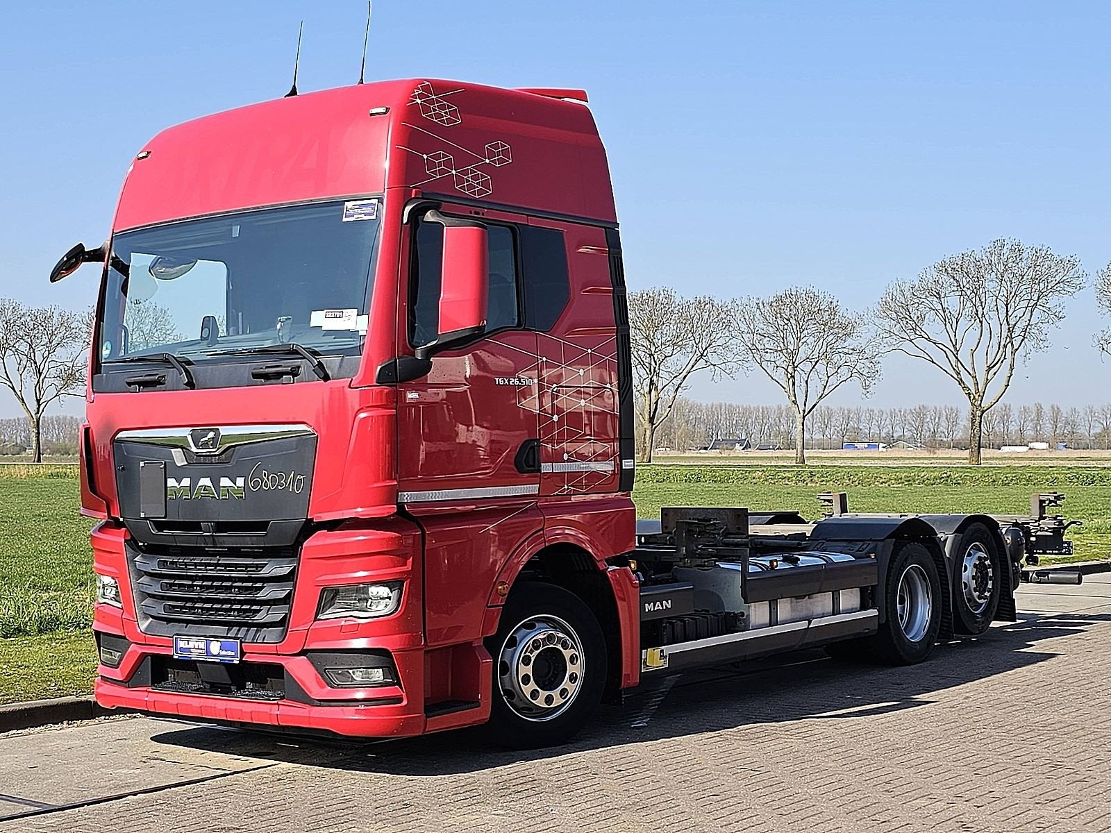 M.A.N. 26.510 TGX gx 6x2 intarder, Auto's, Automaat, Euro 6, 510 pk, MAN