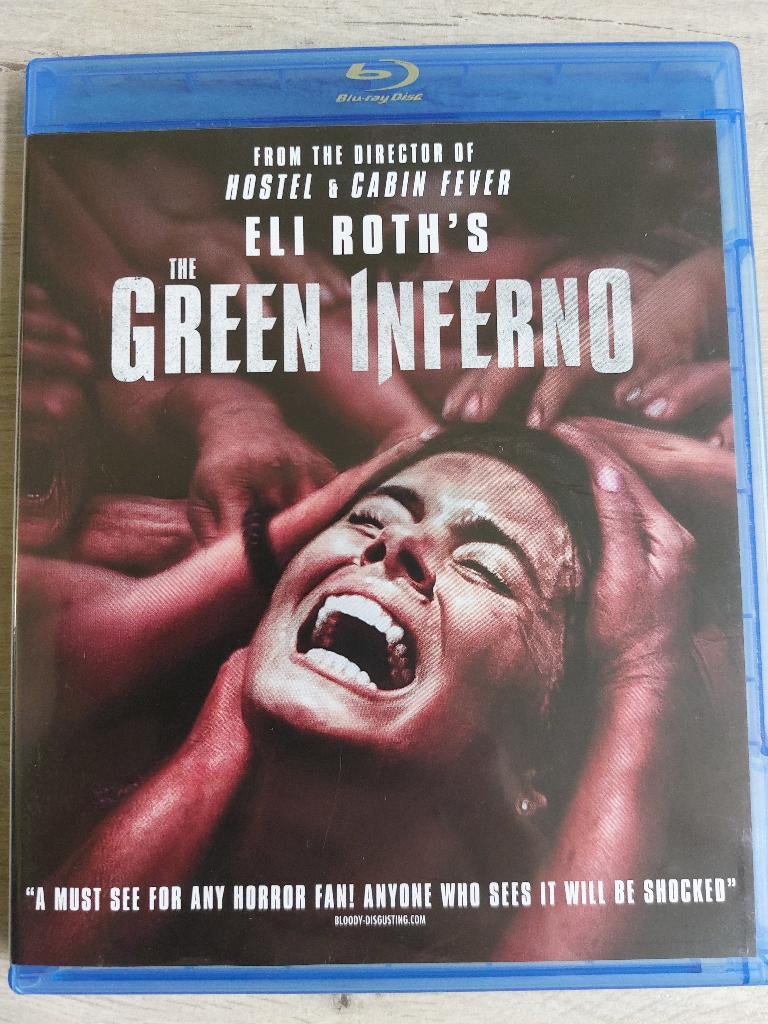 Blu-Ray The Green Inferno (2013)  Eli Roth, Cd's en Dvd's, Blu-ray, Ophalen, Zo goed als nieuw, Horror