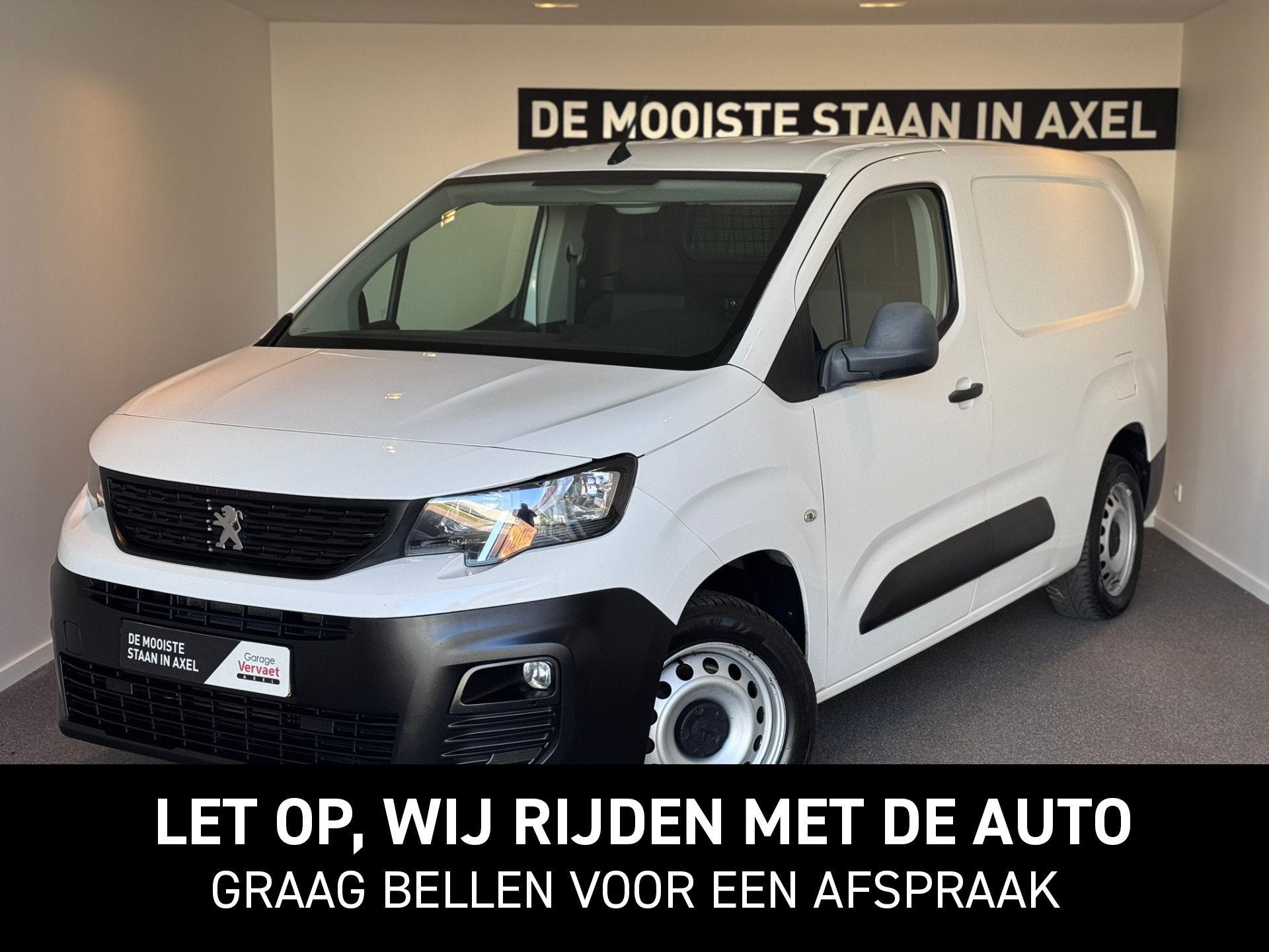 Peugeot Partner 1.6 BlueHDI Premium Long (bj 2019), Auto's, Voorwielaandrijving, Gebruikt, 4 cilinders, 2 stoelen