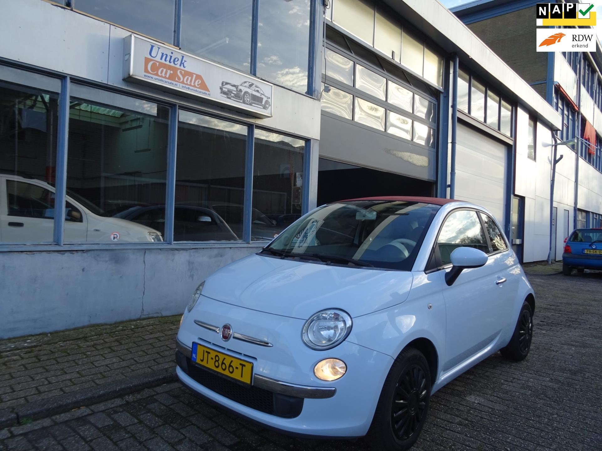 Fiat 500 C 1.2 Pop Cabrio softtop, Auto's, Fiat, Bedrijf, Te koop, 500C, ABS, Airbags, Centrale vergrendeling, Elektrische buitenspiegels