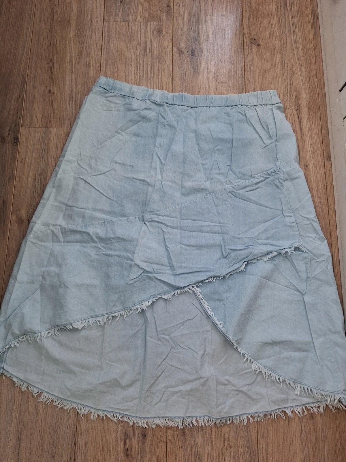 Rainbow Boho Rok Dunne Jeansstof, Kleding | Dames, Rokken, Rainbow, Blauw, Maat 46/48 (XL) of groter, Ophalen of Verzenden