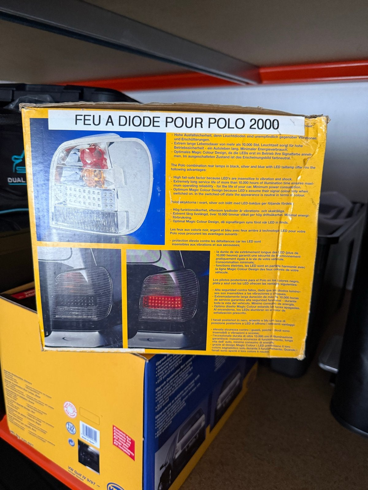 NOS Polo 6N2 GTI Hella Black Magic Achterlichten, Ophalen of Verzenden, Nieuw, Volkswagen