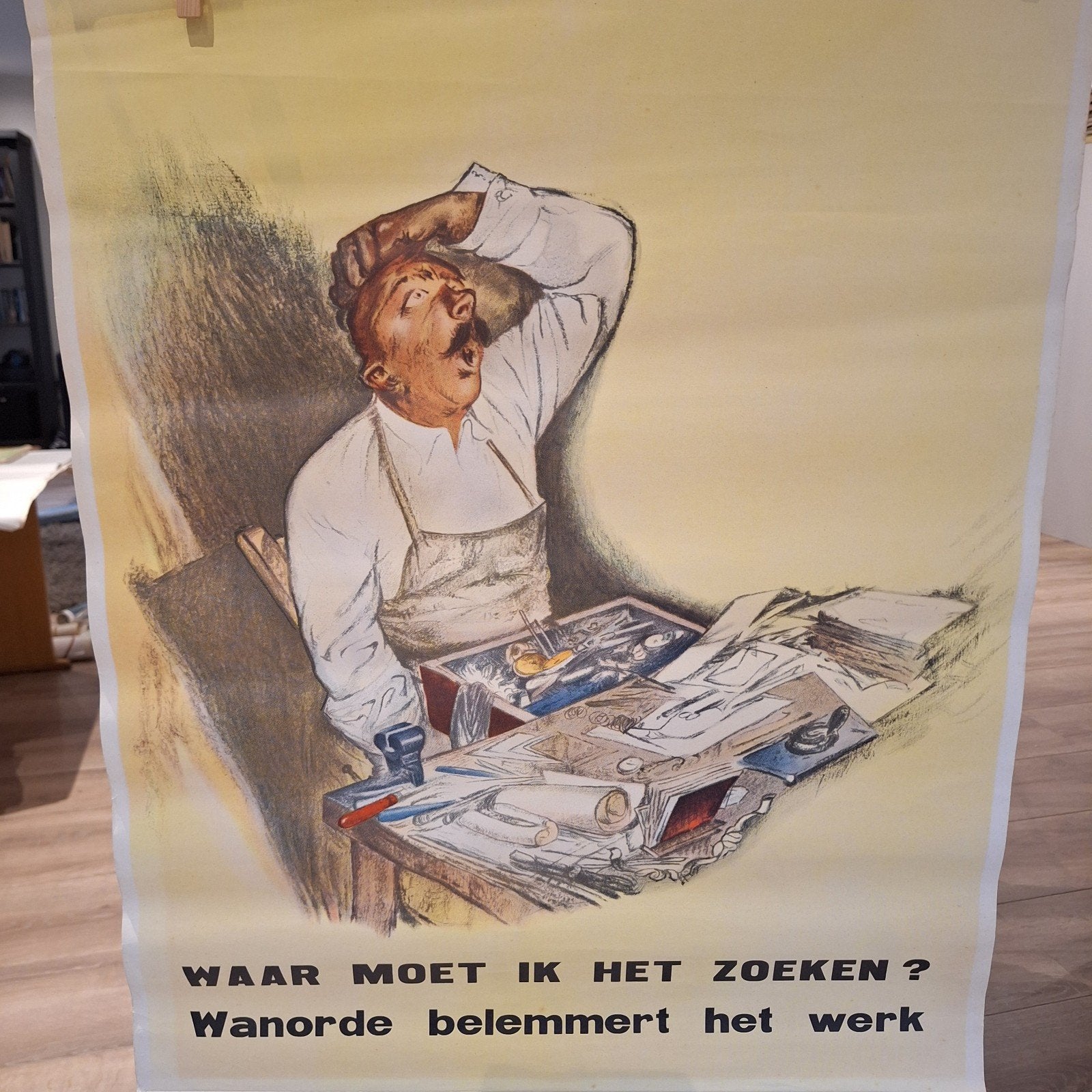 5 posters/affiches jaren 50/60, Ophalen of Verzenden, A1 t/m A3, Overige onderwerpen, Rechthoekig Staand