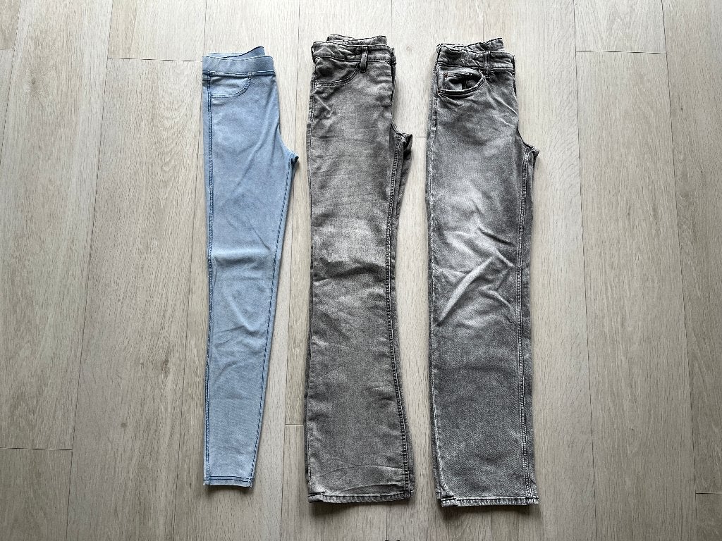 Slim Fit Flared Straight Leg Spijkerbroek Spijkerbroeken, Broek, Meisje, H&M, Nieuw