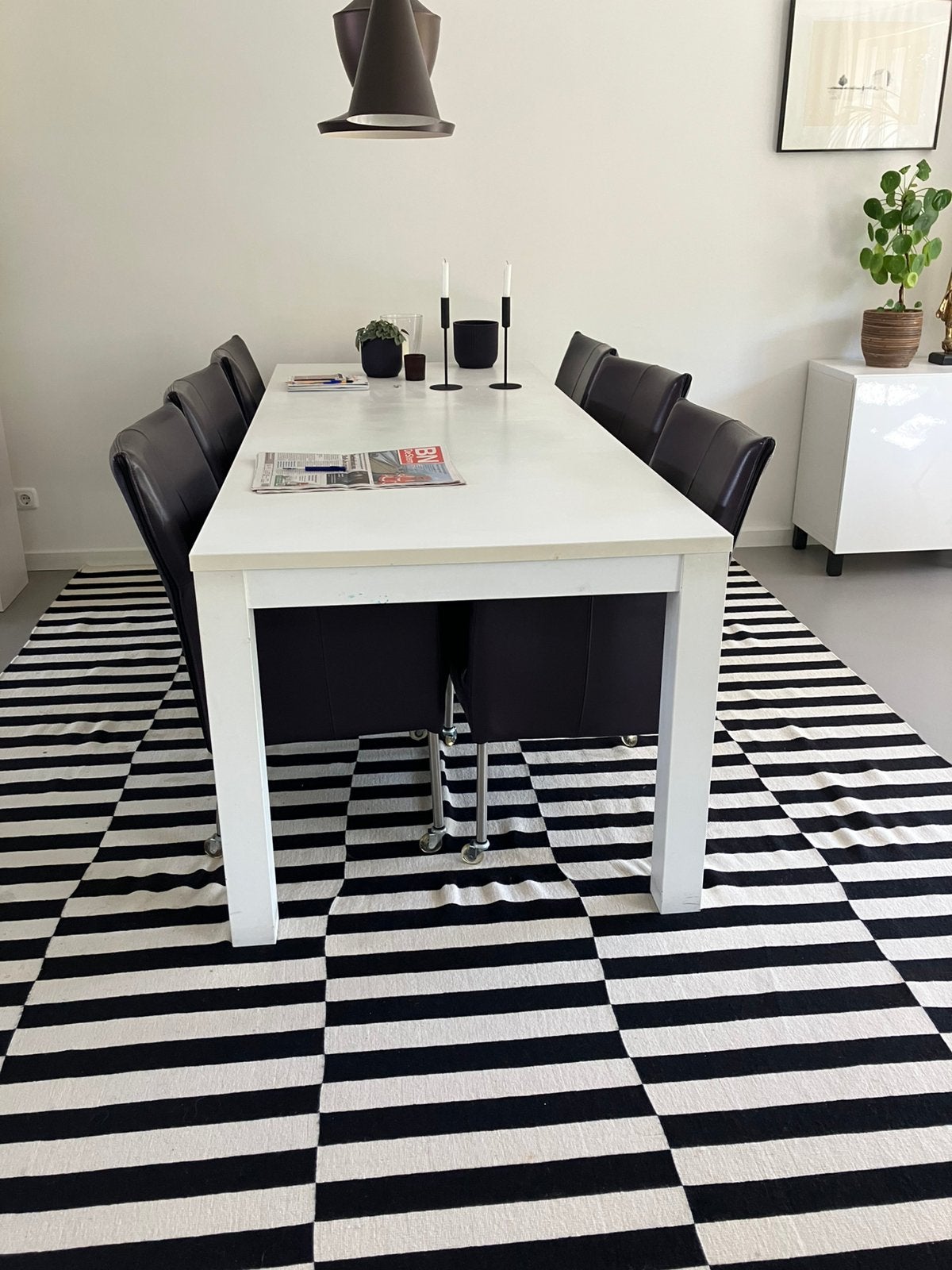 Grote eettafel, Ophalen, Gebruikt, 200 cm of meer, 50 tot 100 cm