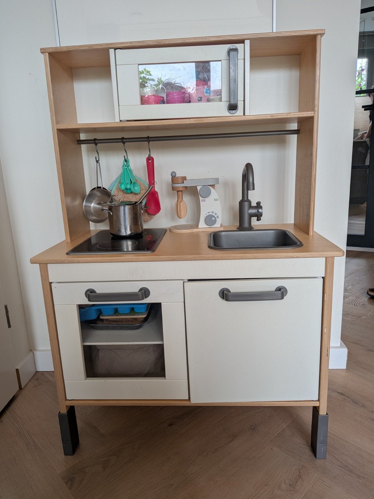 IKEA DUKTIG Speelkeuken met accessoires, Ophalen, Gebruikt, Hout, Speelkeuken-accessoire