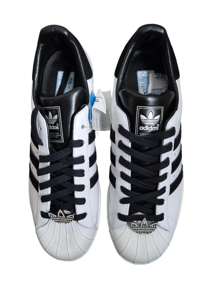 Adidas Originals DIAMOND Anniversary Superstar 80s Swarovski, Wit, Nieuw, Ophalen of Verzenden, Sneakers of Gympen