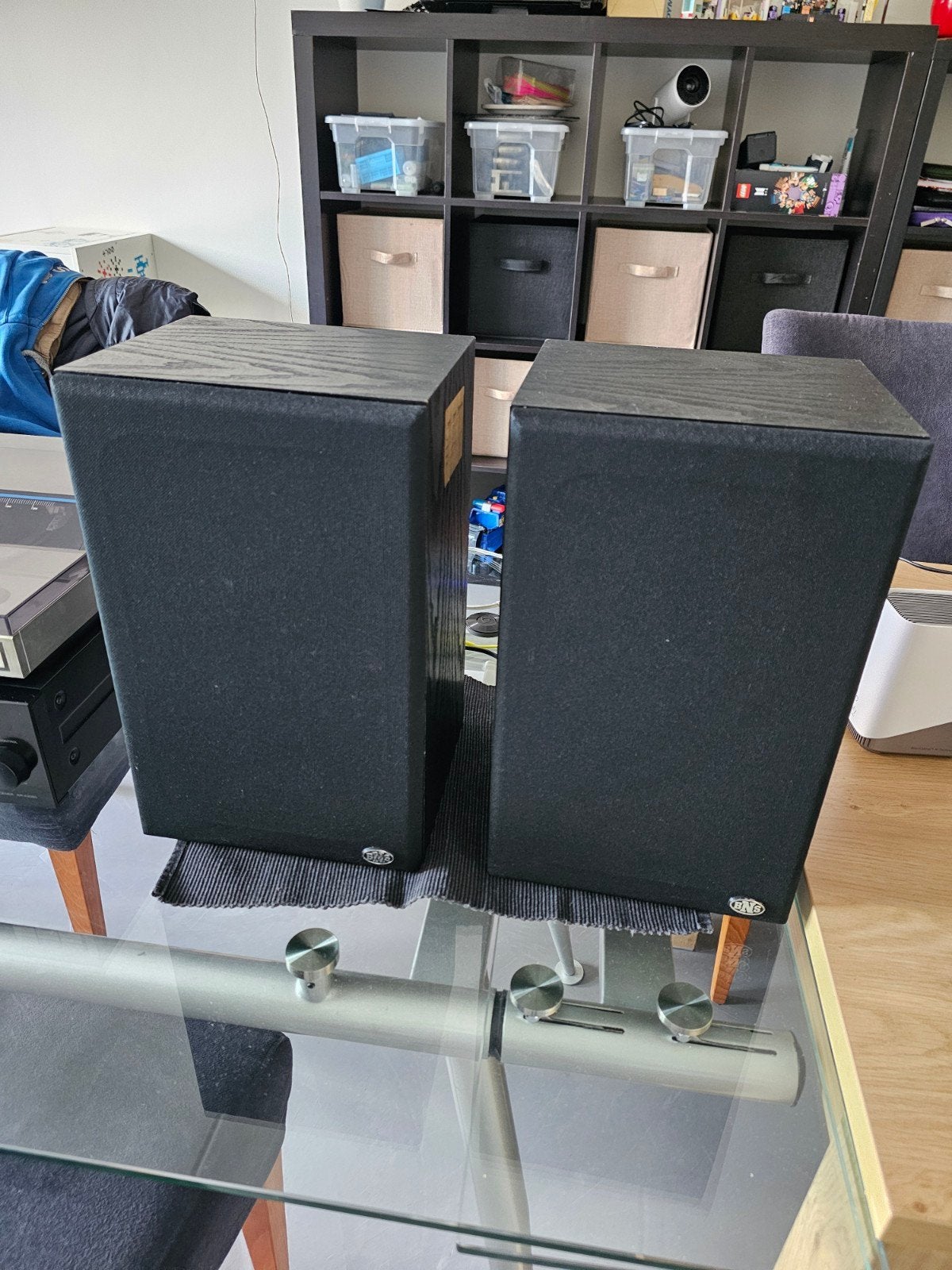 BNS E12S Boekenplank Luidsprekers - Kwaliteit uit Holland, Overige merken, Gebruikt, Ophalen of Verzenden, 60 tot 120 watt