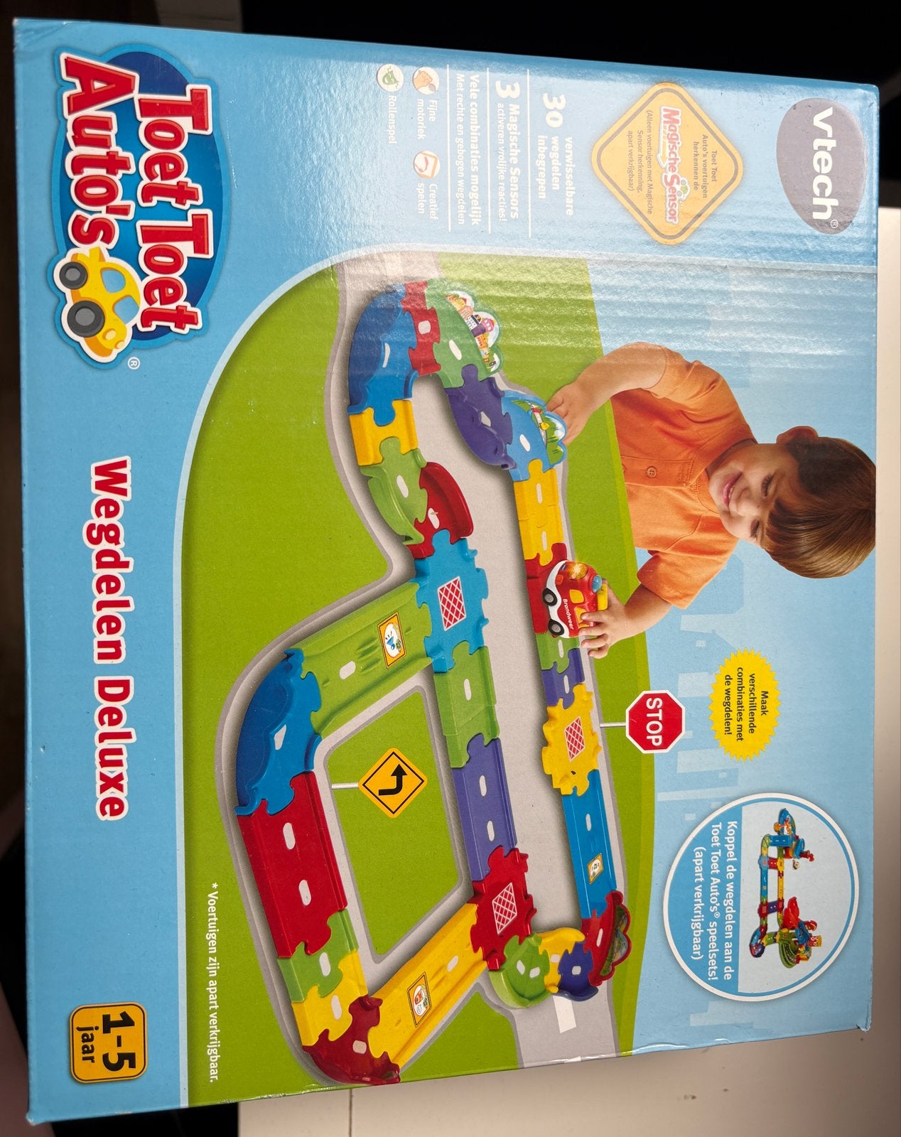 ToetToet Auto's Wegdelen Deluxe - Nieuw in verpakking, Ophalen of Verzenden, Nieuw, Overige merken