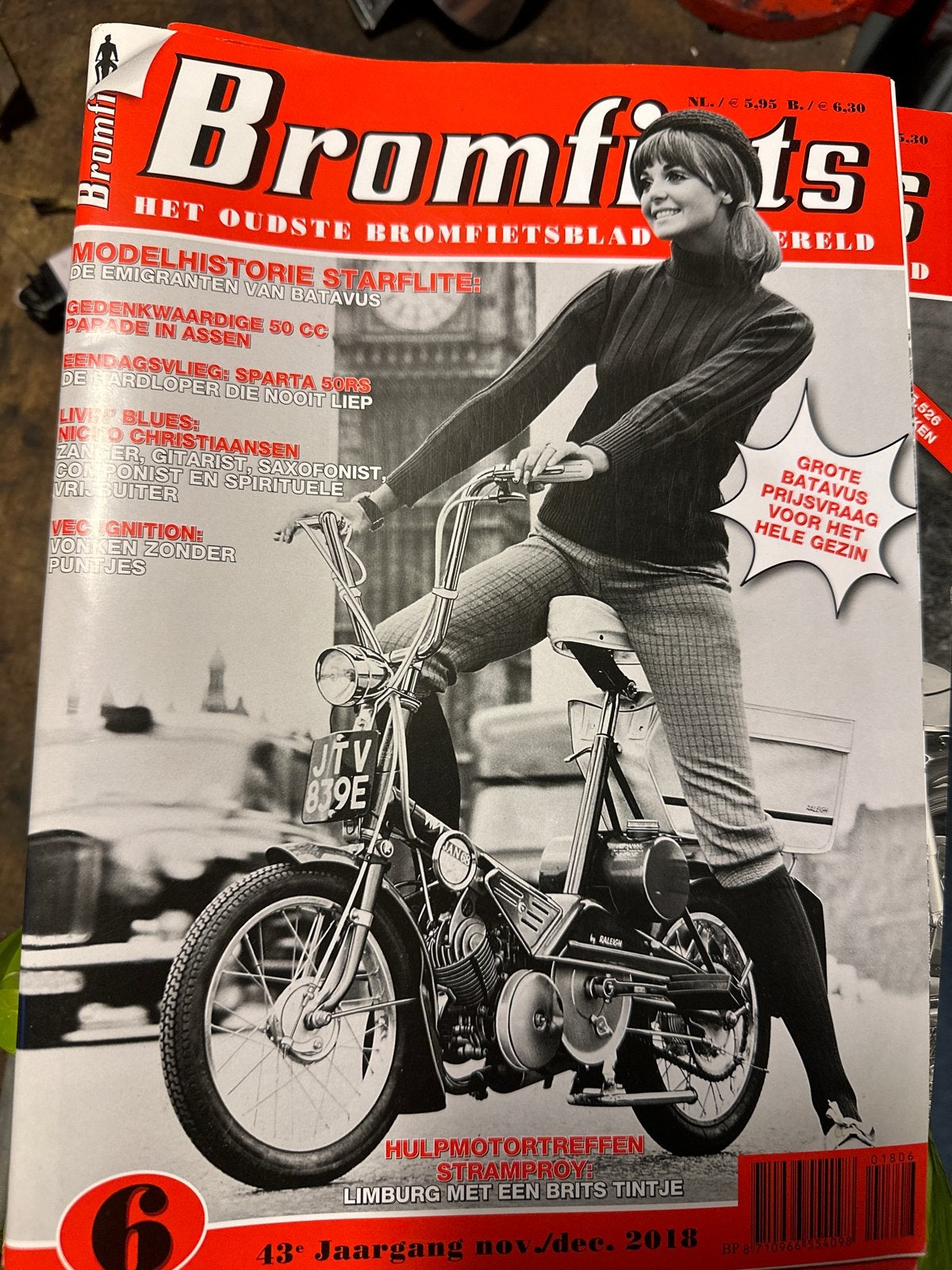 Bromfietsbladen - 35 stuks, diverse jaargangen, Boeken, Ophalen, Gelezen, Overige typen