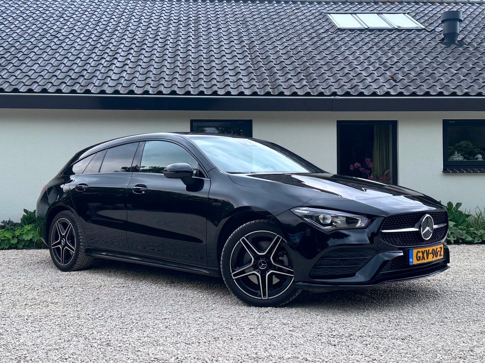 Mercedes-Benz CLA 250 e 218pk 8G-DCT 2021 Zwart, Auto's, Automaat, CLA, Achterwielaandrijving, 4 cilinders
