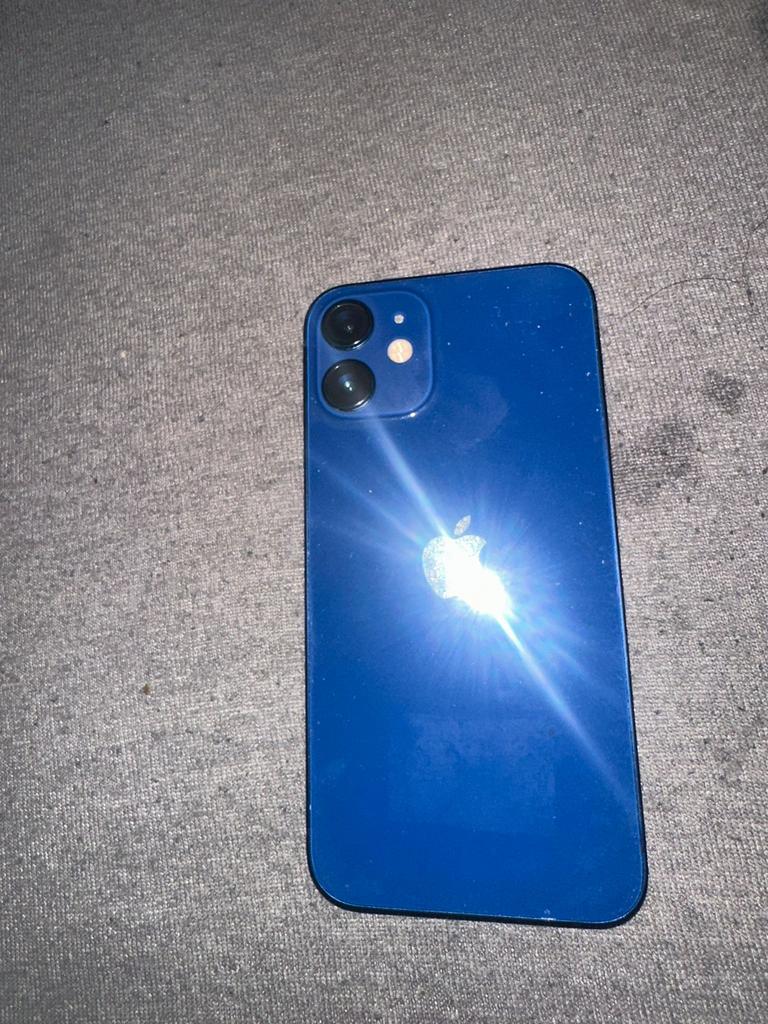 Iphone 12 mini tekoop, Telecommunicatie, Mobiele telefoons | Apple iPhone, Ophalen, 128 GB, Zo goed als nieuw, Blauw