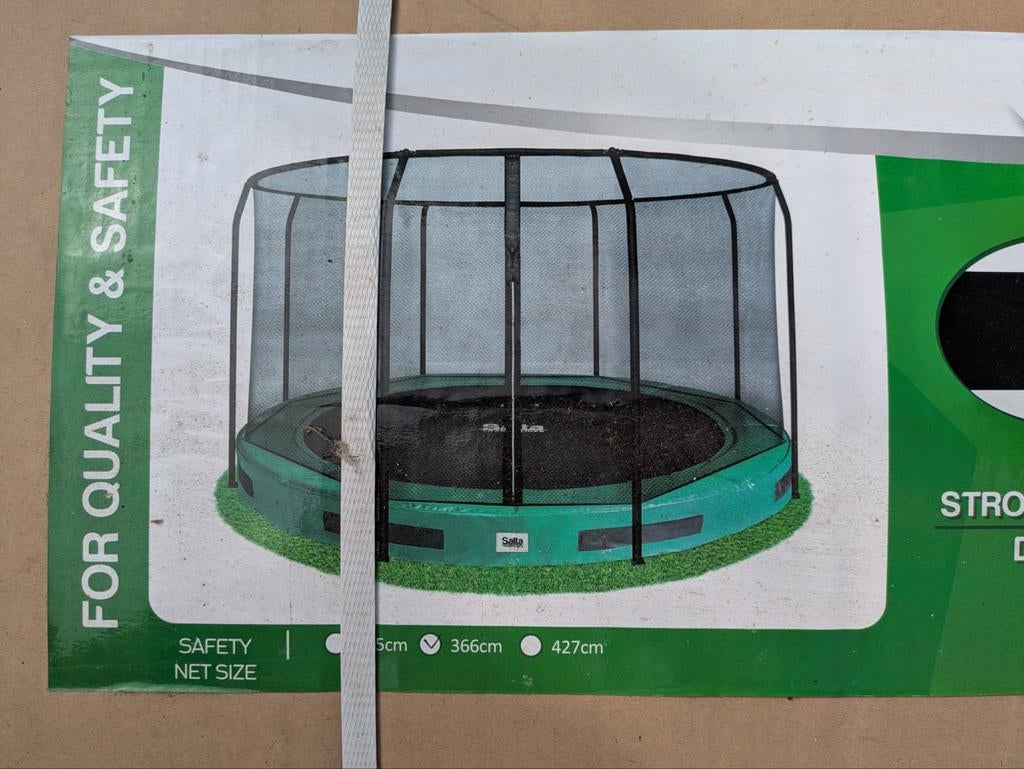 Salta Excellent Ground Safety Net - Nieuw in doos 366cm, Ophalen, Nieuw