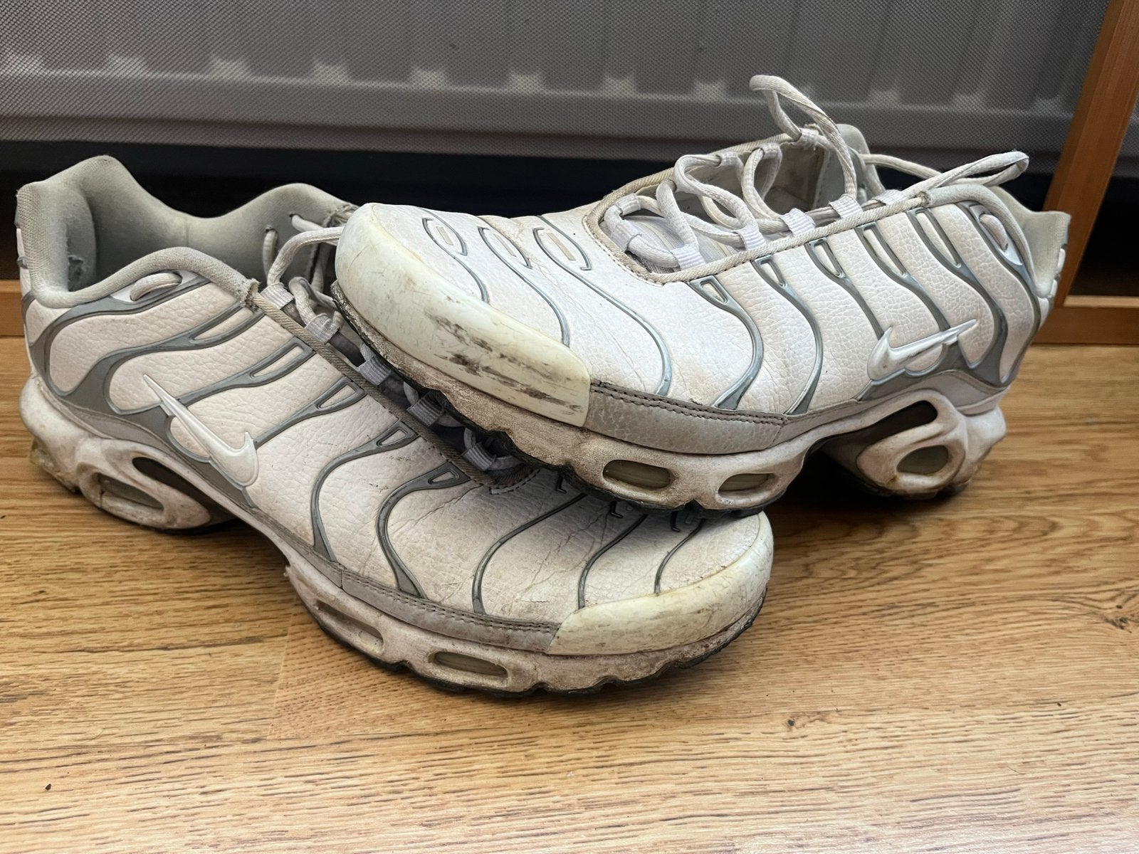 Nike Air Max TN - Maat 45 - Voor de liefhebber/verzamelaar, Verzenden, Wit, Sneakers of Gympen, Gedragen